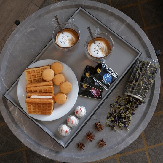 Чайно-кофейный поднос Meyvel A-004 (Black)