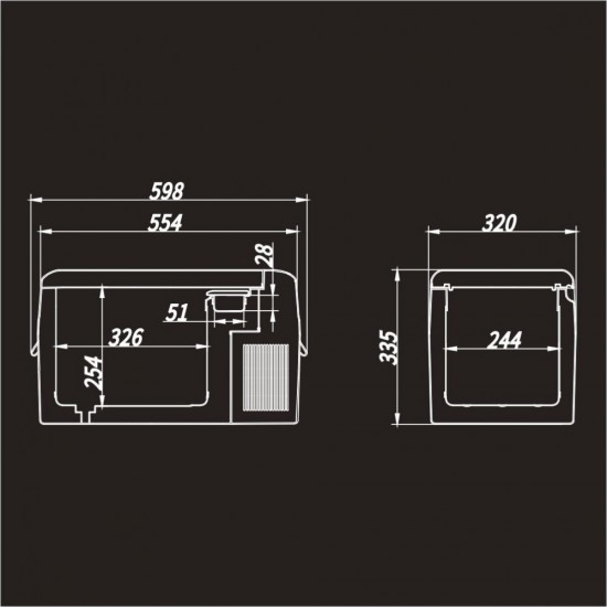 Meyvel AF-E22 автомобильный холодильник 12 V фотография