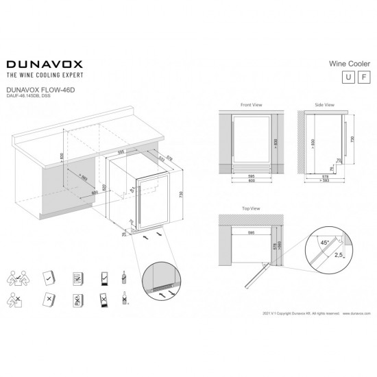 Dunavox DAUF-46.145DBH