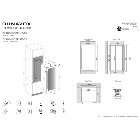 Dunavox DVP-70.185DB