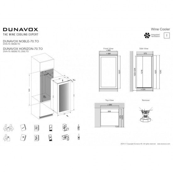 Dunavox DVH-70.185DB.TO
