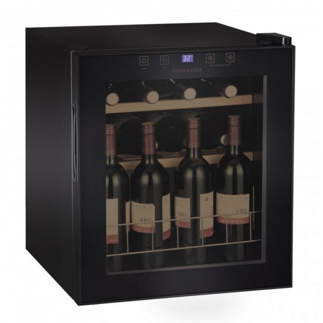 Холодильник для вина купить. Dunavox DX-16.46K. Dunavox dxfh-16.46. Винный шкаф ДУНАВОКС. Винный холодильник Dunavox.