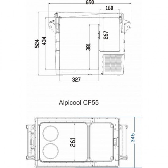 Alpicool CF55