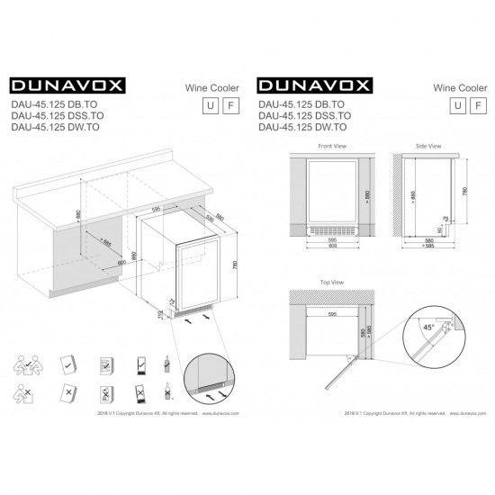 Dunavox DAU-45.125DB.TO