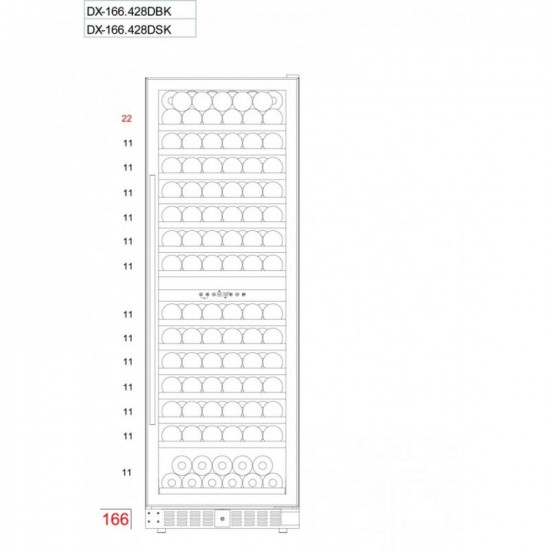 Dunavox DX-166.428SDSK